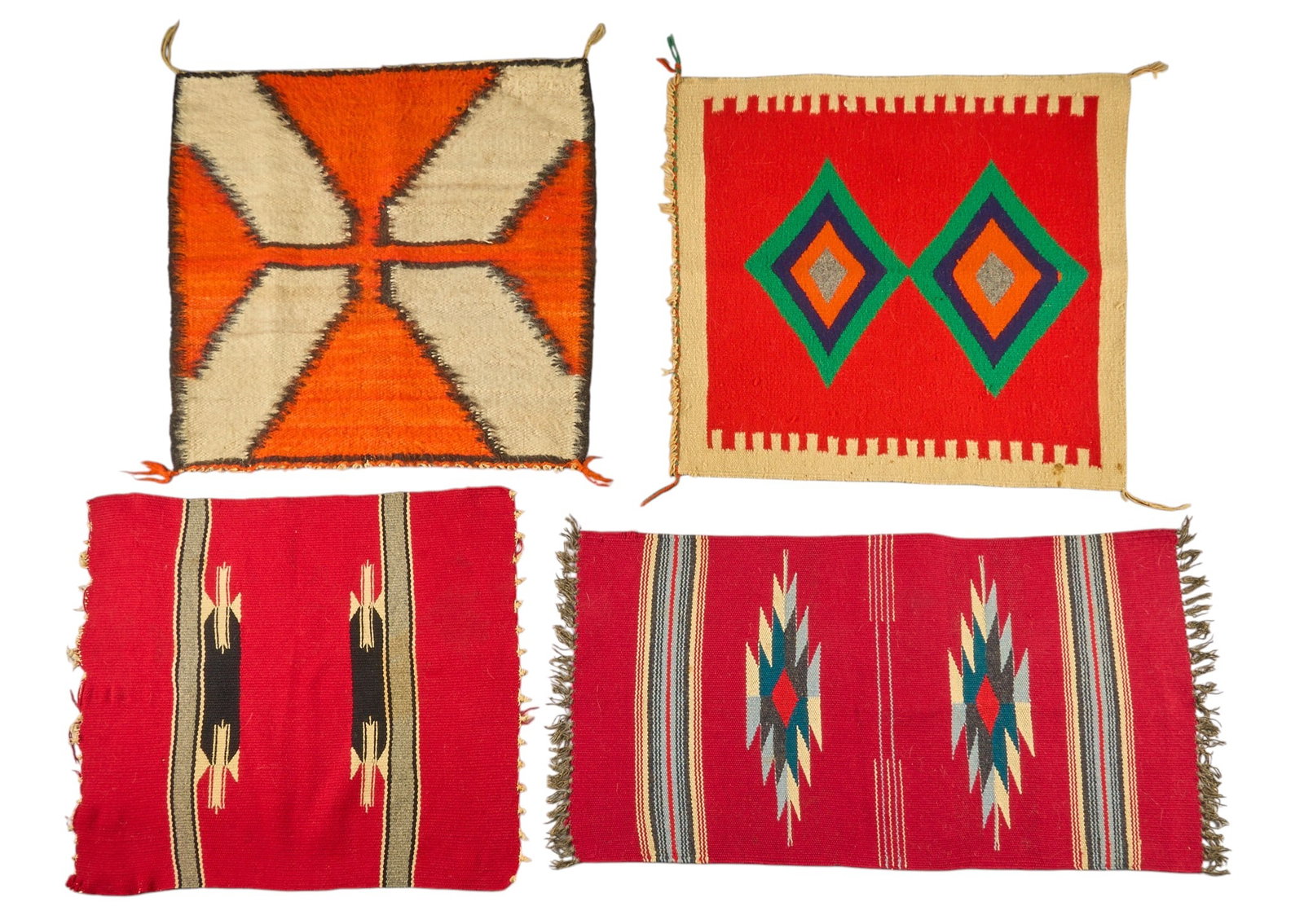 Collection of (4) Small Navajo Textiles (1 of 5)