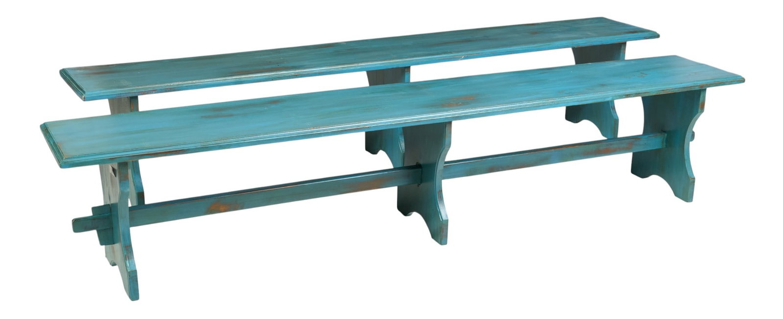 Pair of Rustic Benches (1 of 4)