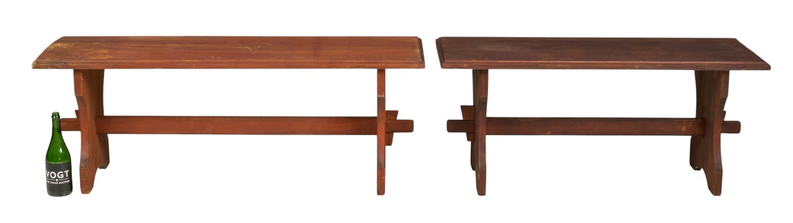 (2) Rustic Benches - 2