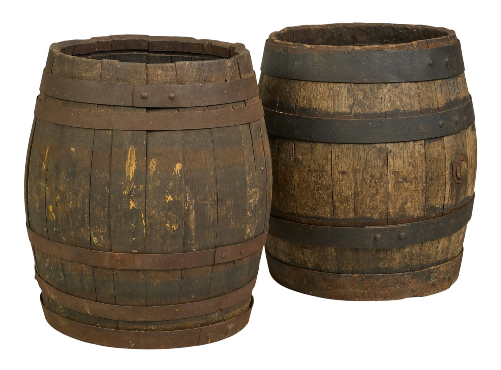 (2) Rustic Barrels (1 of 4)