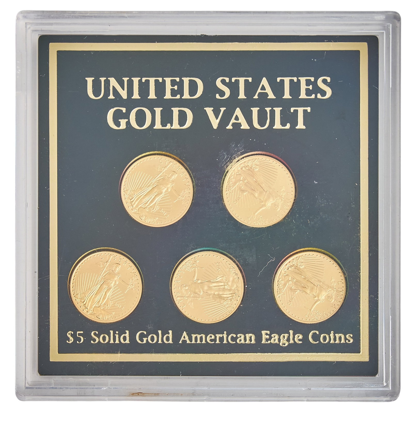 United States Gold Vault $5 American Eagle Coin Set (1 of 2)