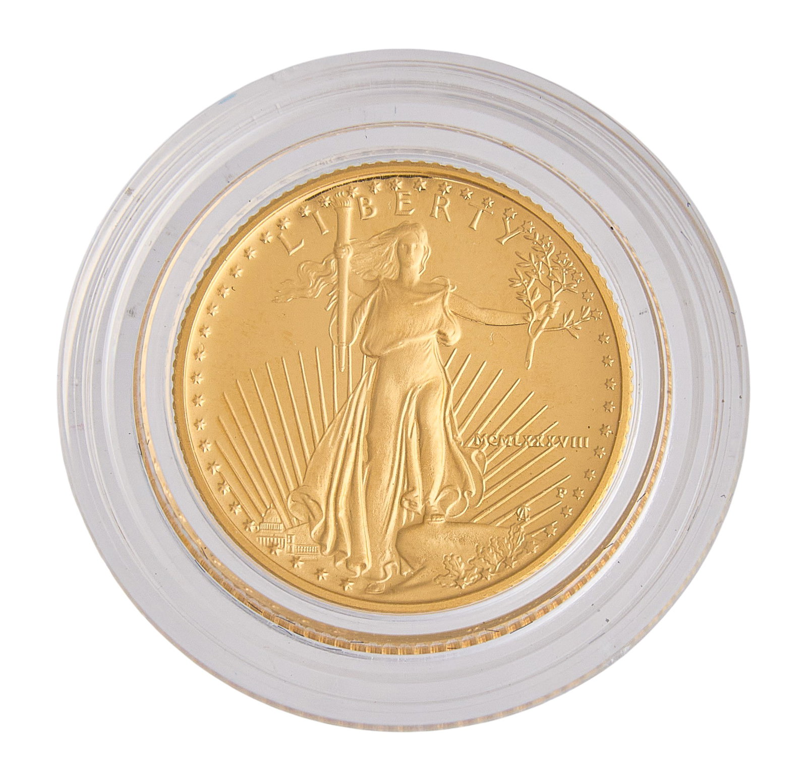 1986 $5 Gold Eagle Proof Coin (1 of 2)