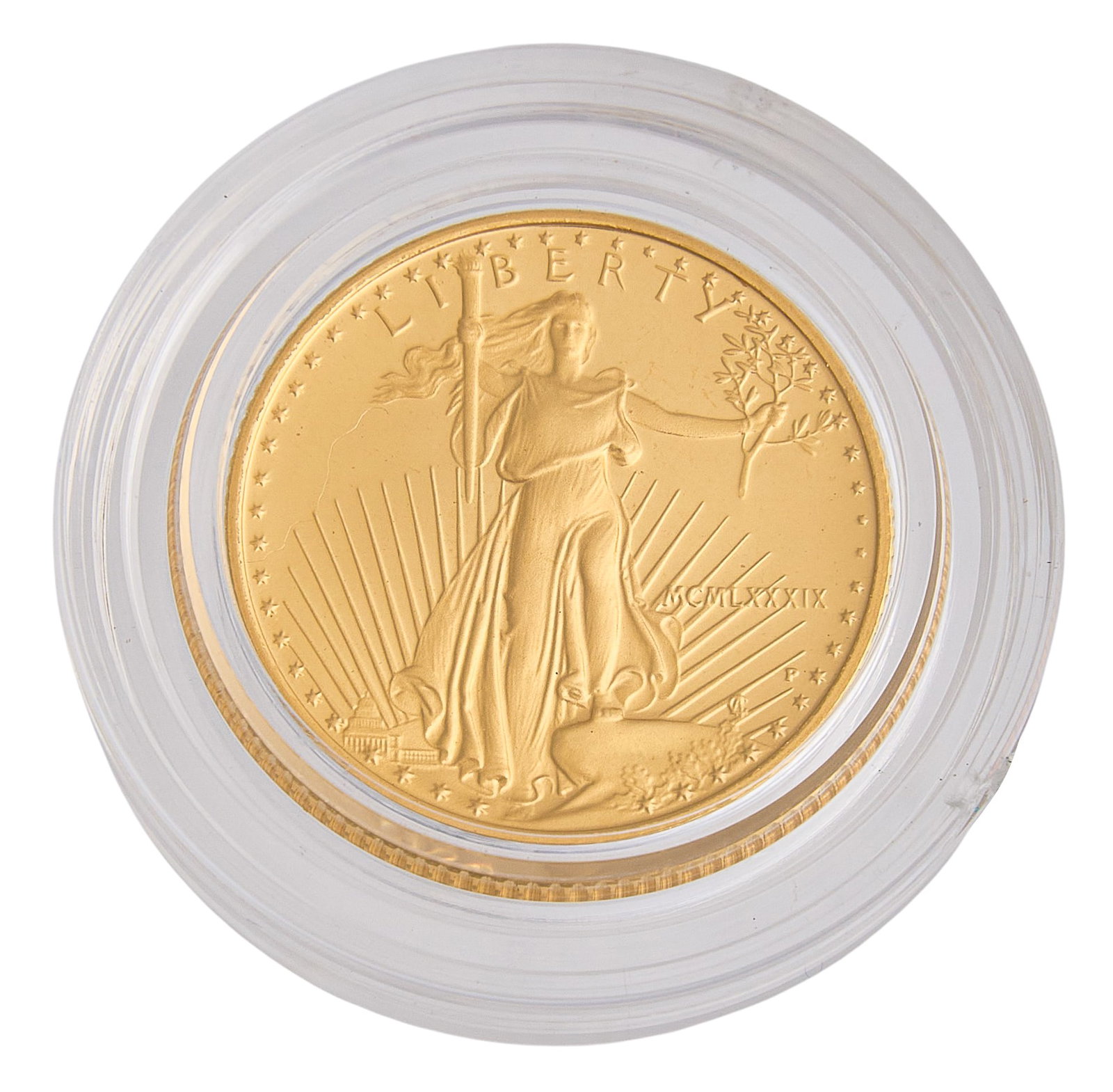 1989 $5 Gold Eagle Proof Coin (1 of 2)