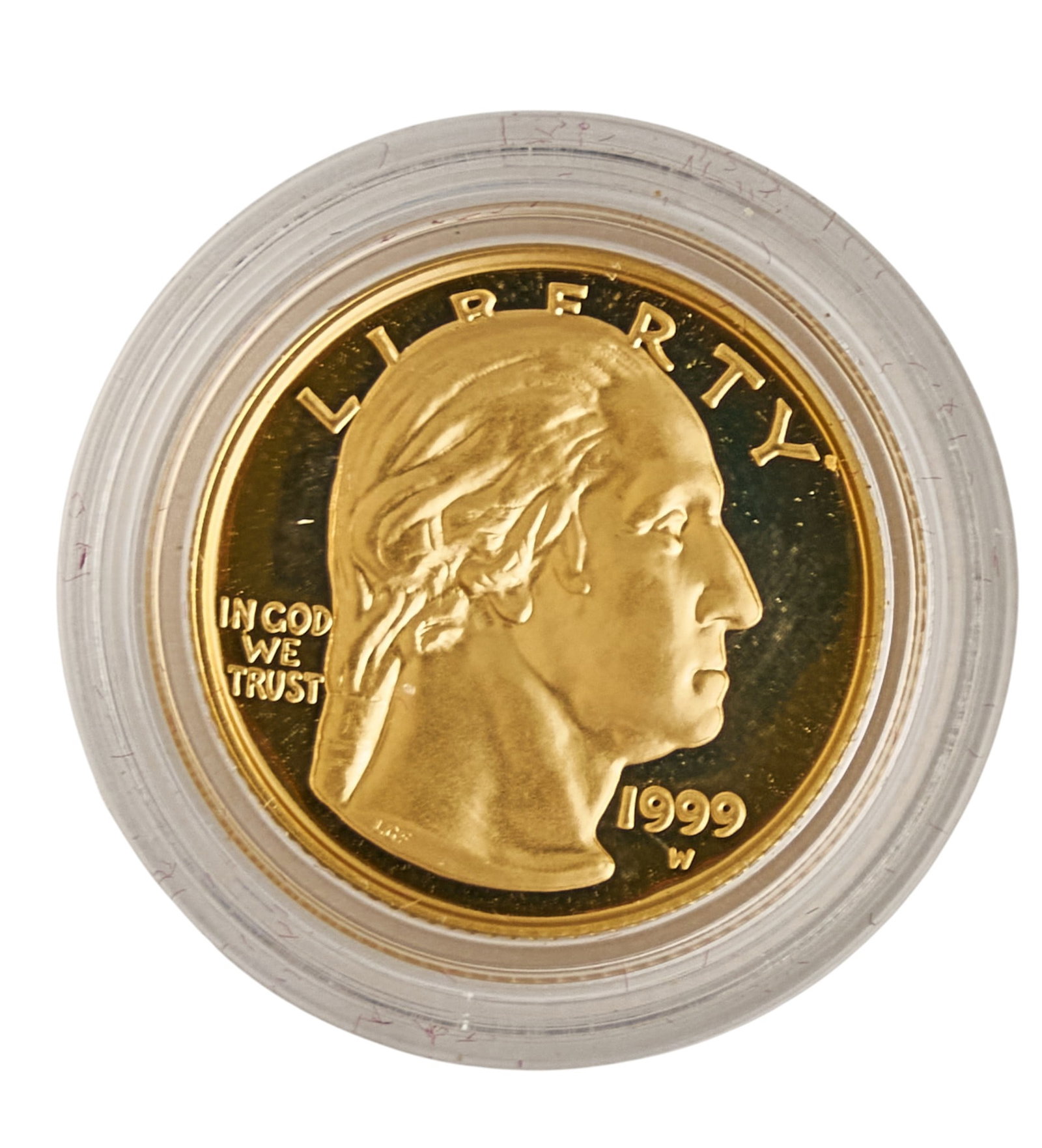 1999-W $5 George Washington Commemorative Gold Coin (1 of 2)