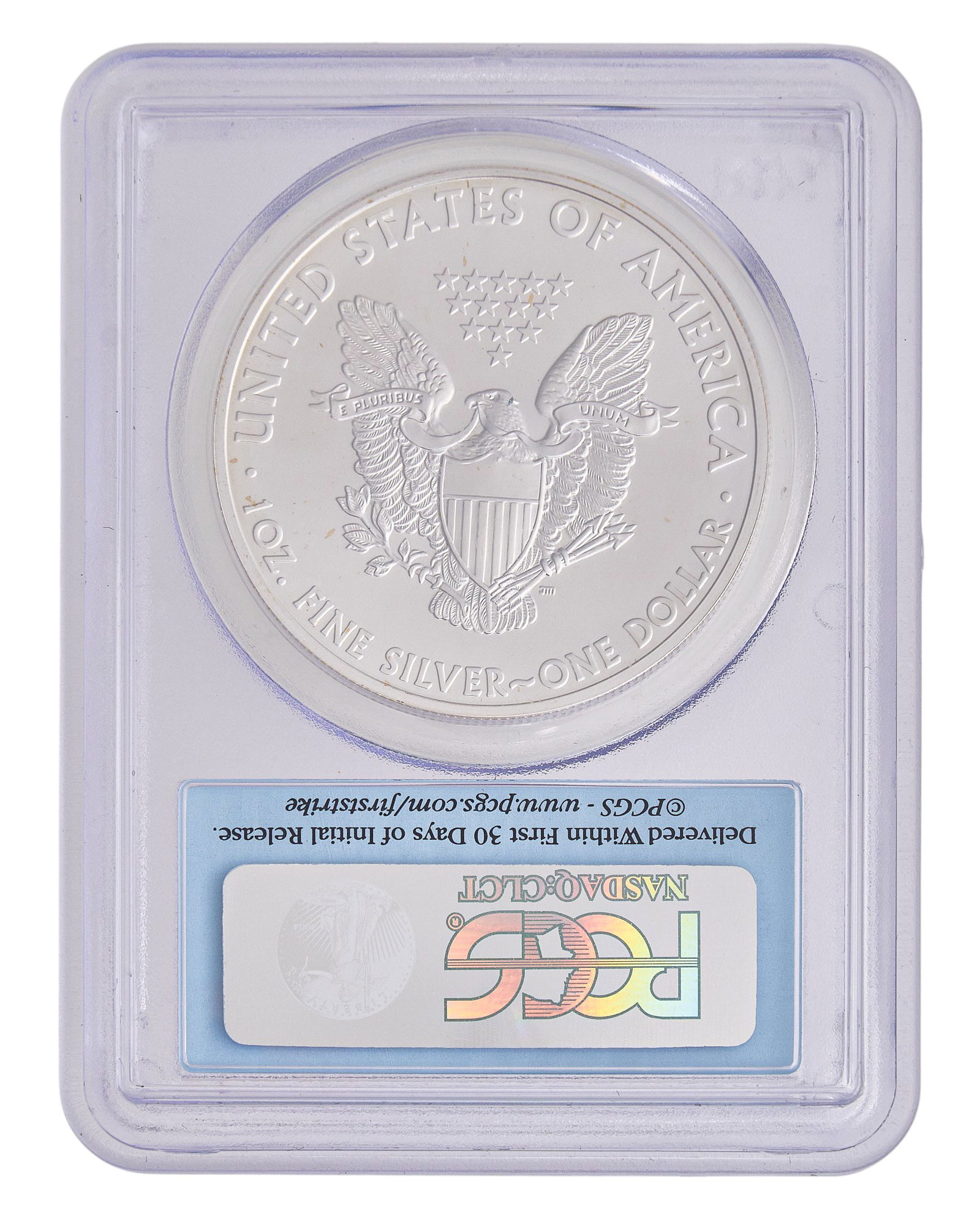 2011 MS-70 Silver Eagle Coin - 2