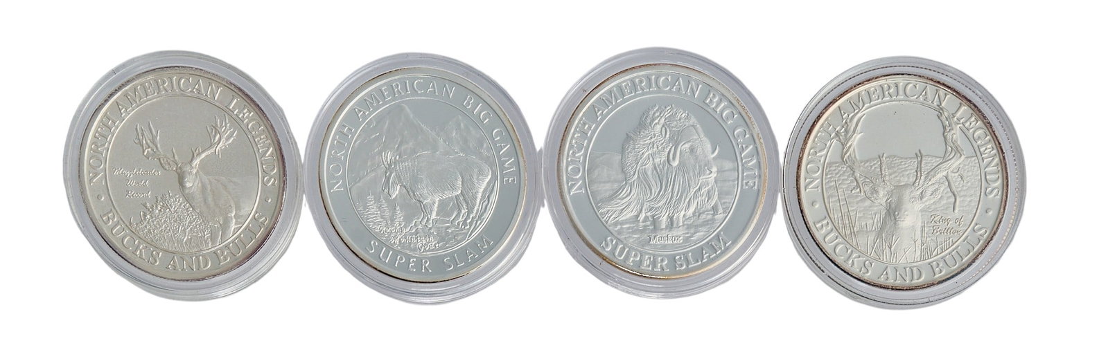 (4) North American Legends Silver Coins (1 of 2)