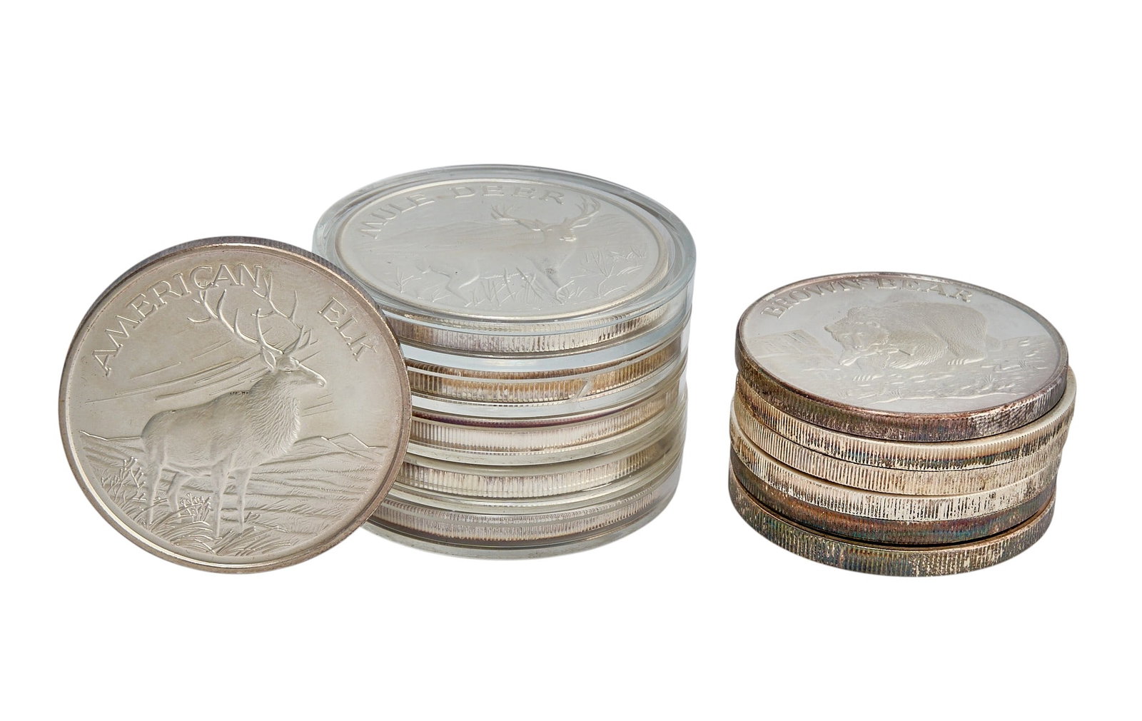 (12) Wildlife Series Silver Coins (1 of 1)