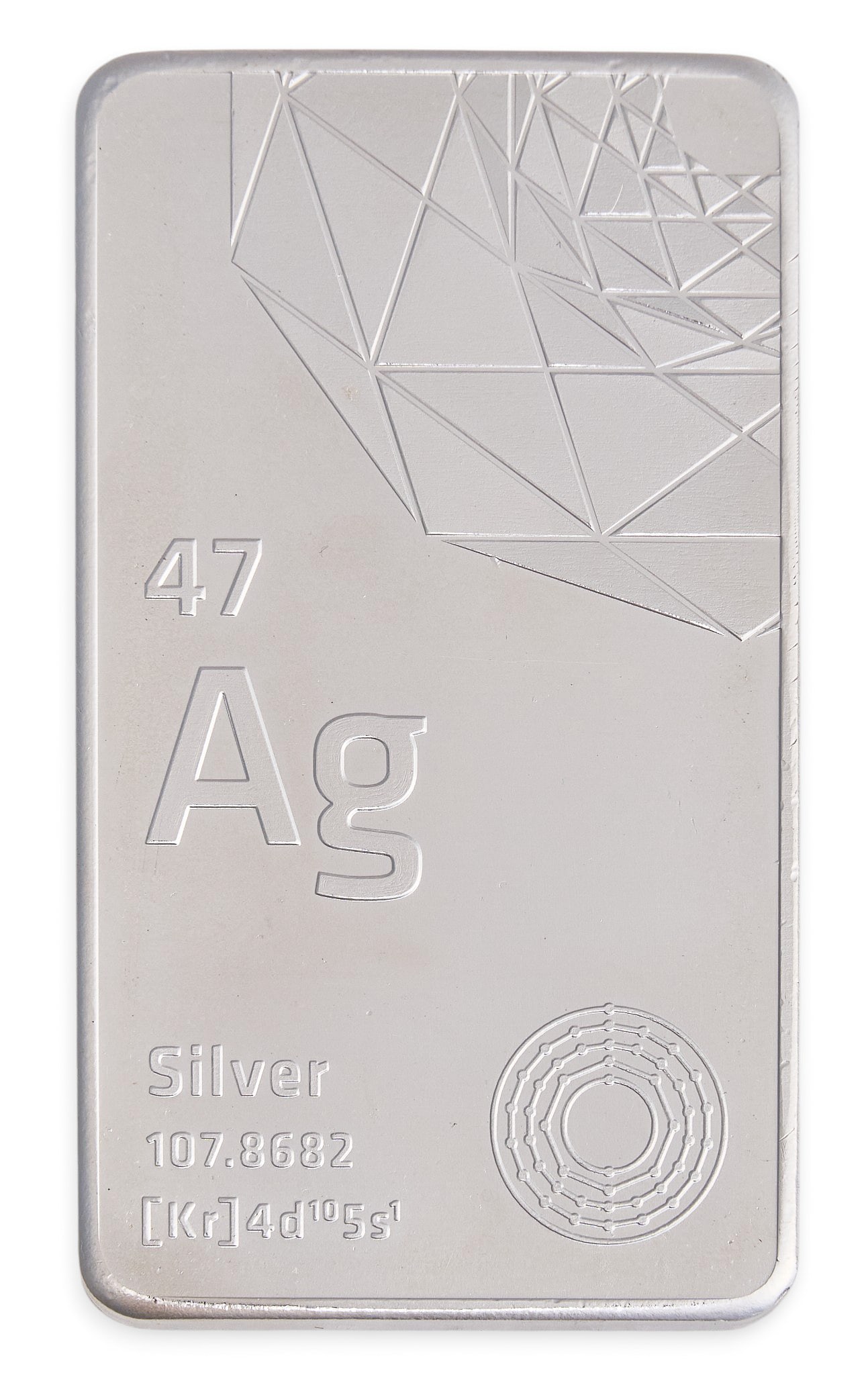(1) 10 ozt. Fine Silver .999 Bar: One 10 ozt. fine silver .999 bar, produced by Elemetal Provenance: Property from the collection of an industrial chemicals entrepreneur, from his Alamo Heights, Texas home 