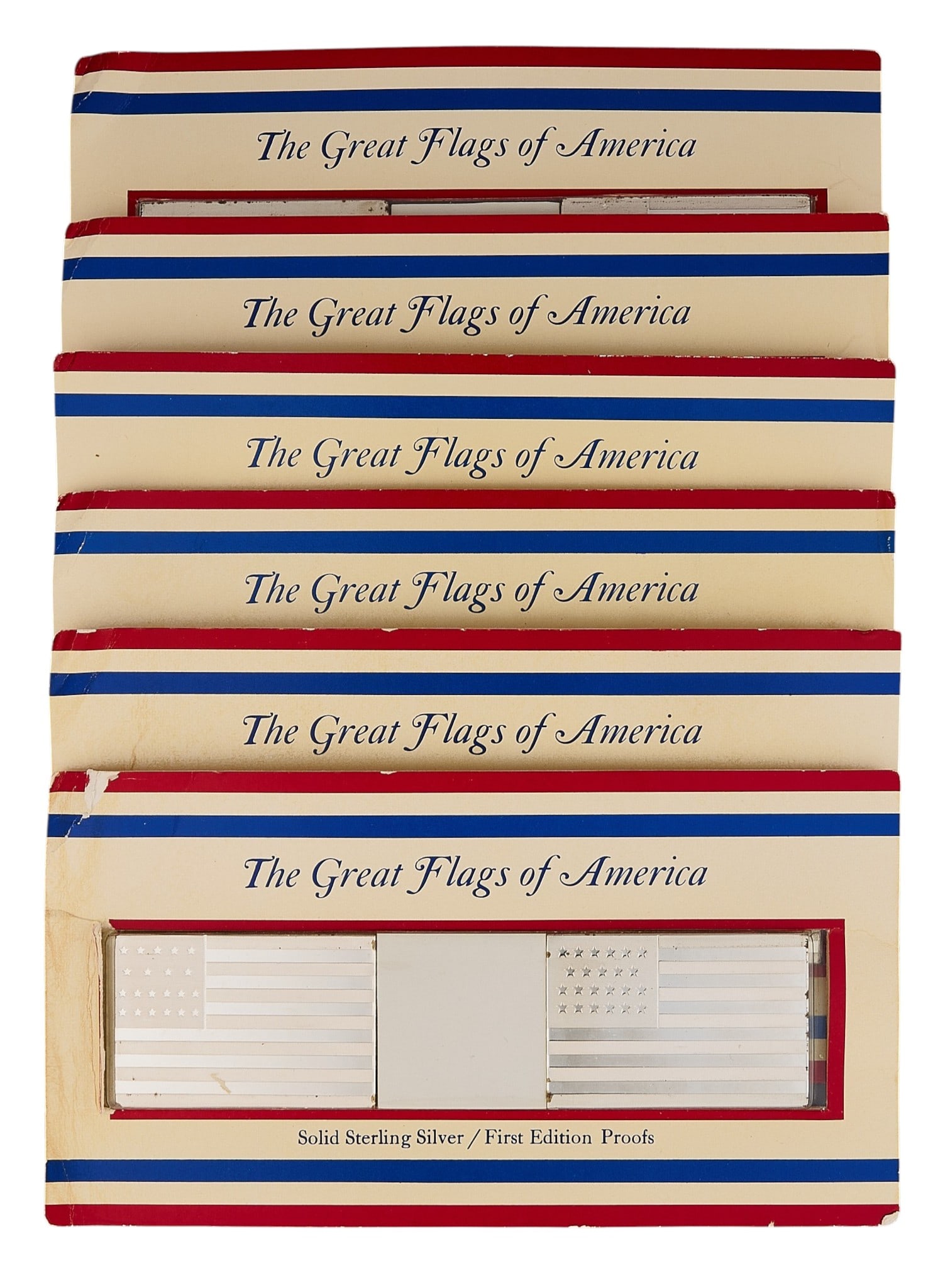 (6) Great Flags of America Silver Proofs (1 of 3)