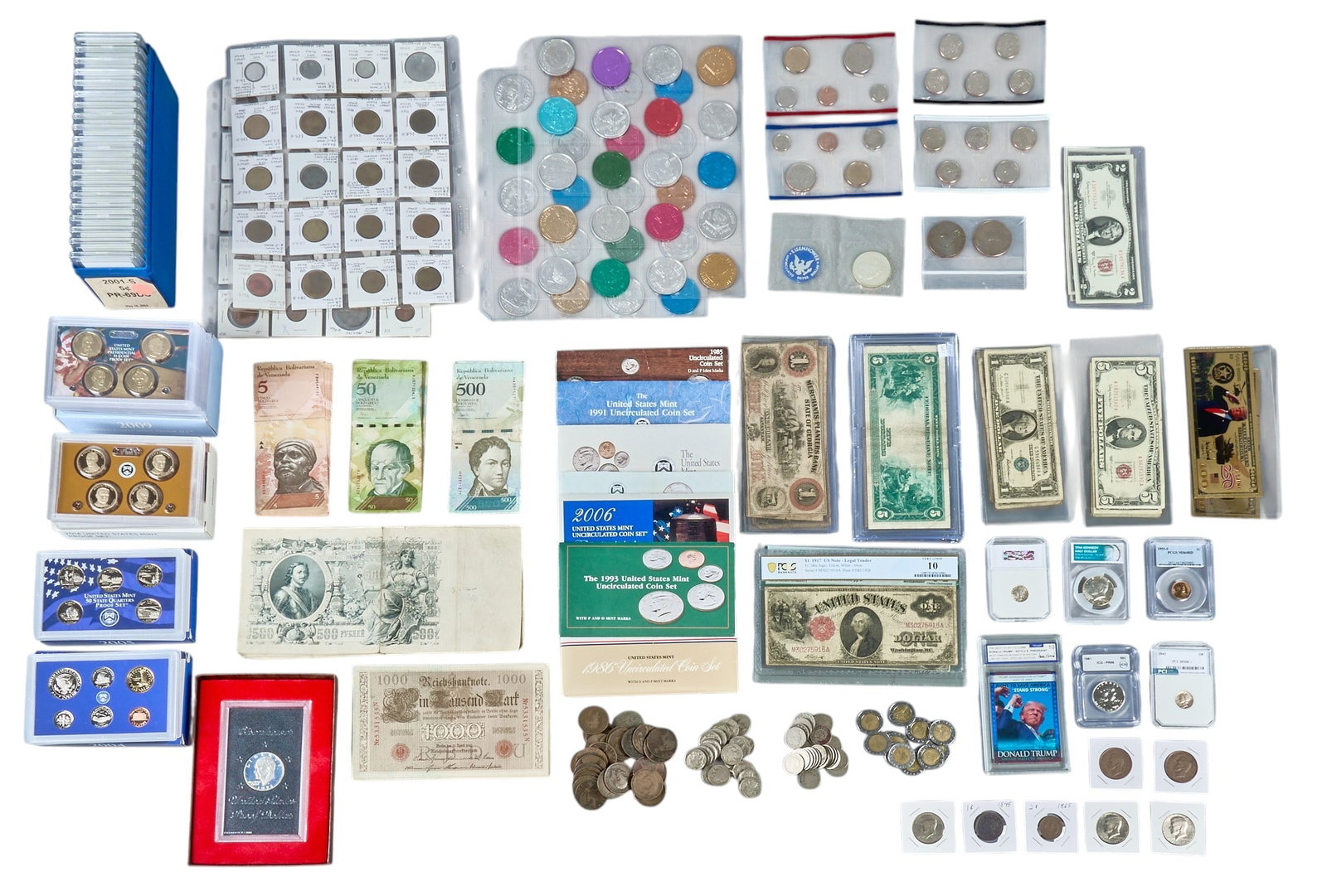 Collection of Coins and Currency (1 of 5)