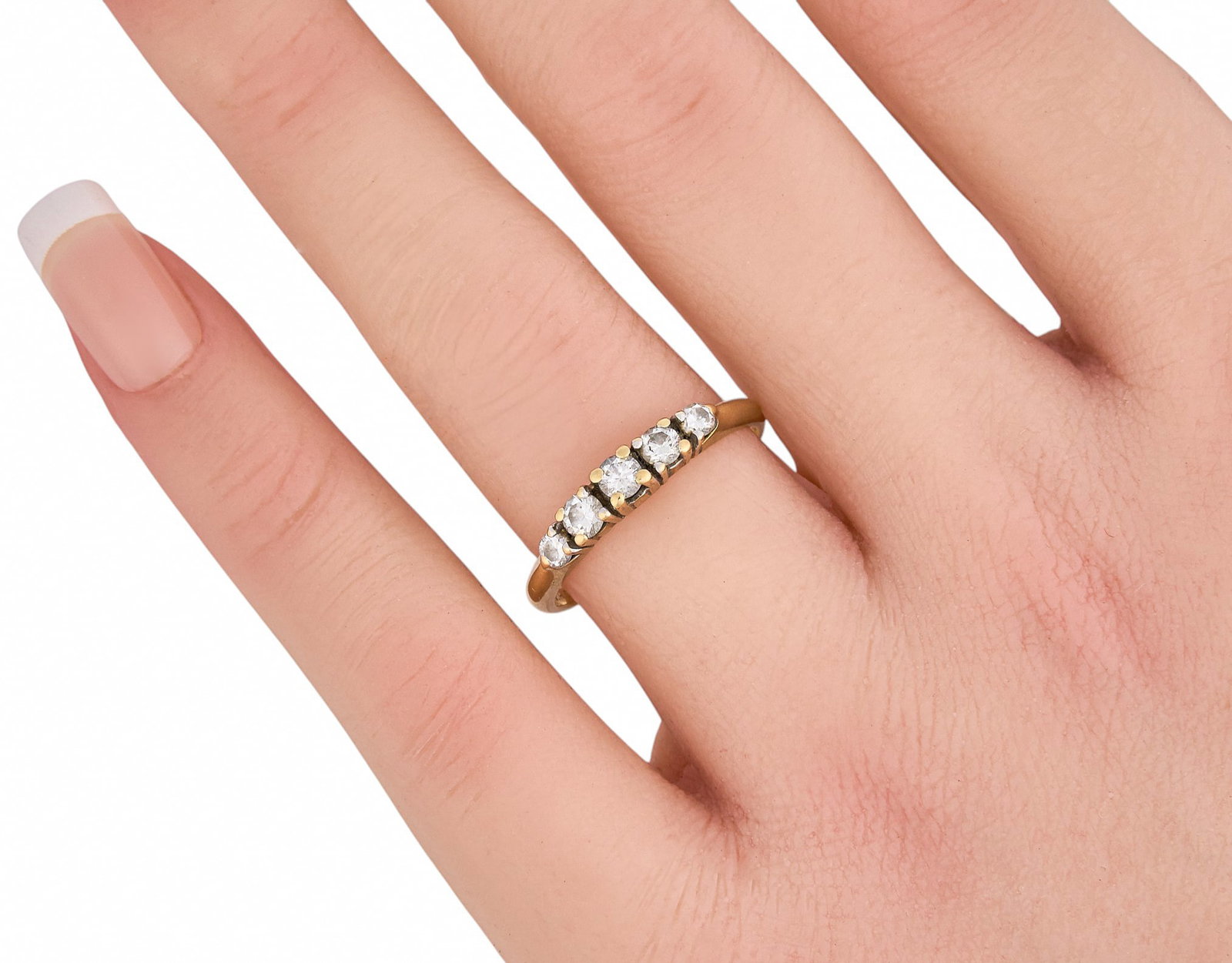 14K Diamond Ring - 2