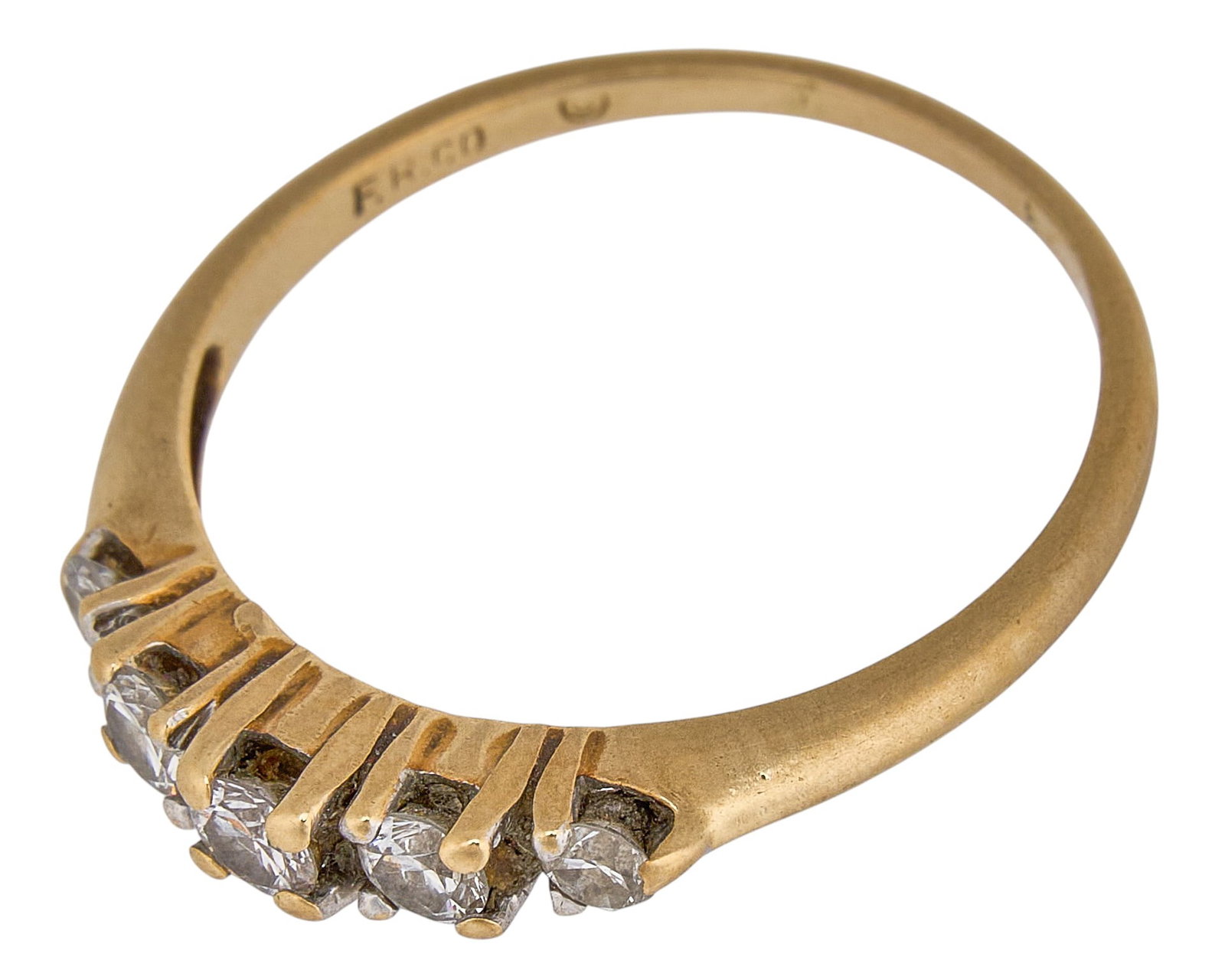 14K Diamond Ring - 3