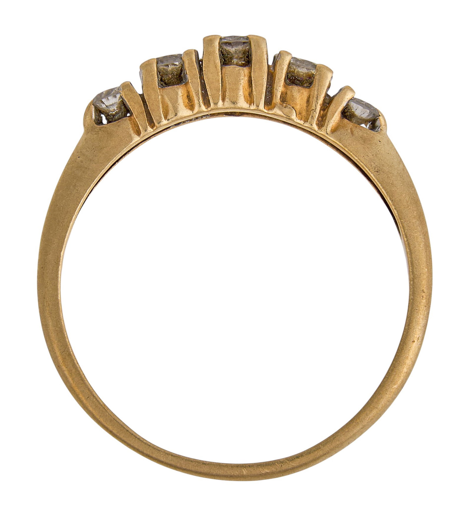 14K Diamond Ring - 4