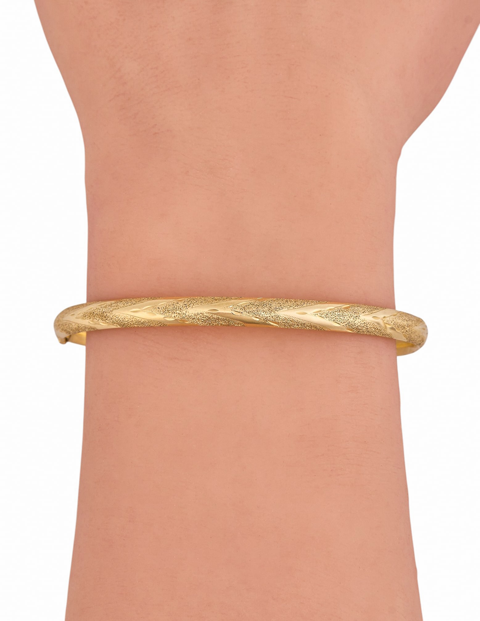 14K Bangle Bracelet - 2