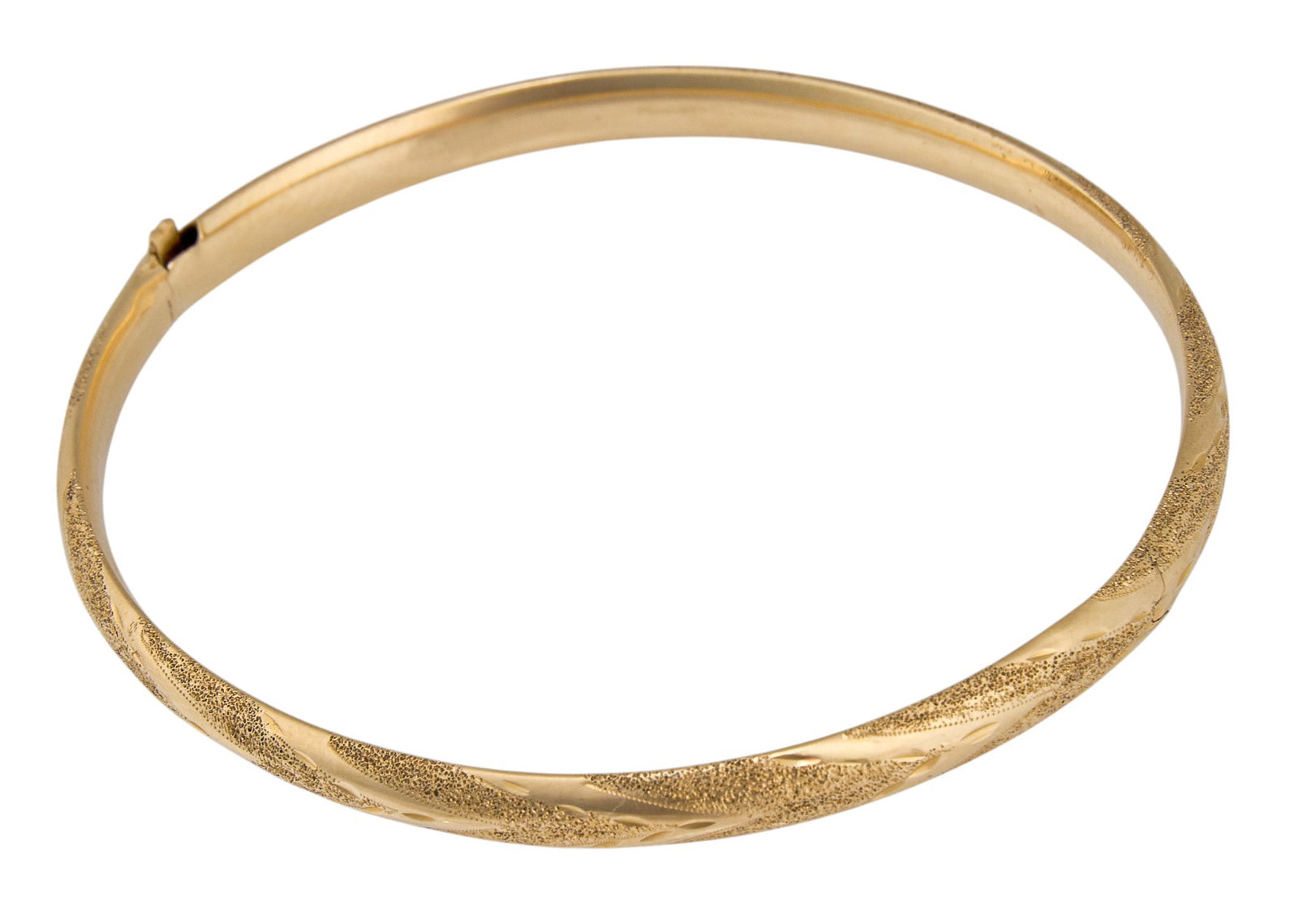 14K Bangle Bracelet - 3