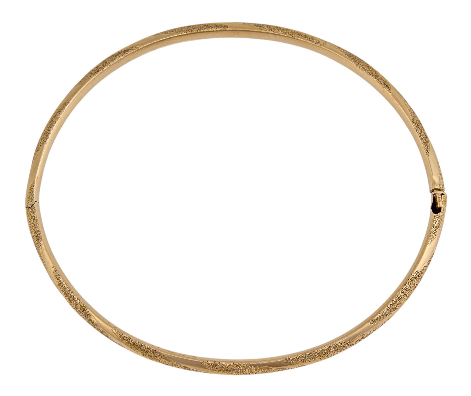 14K Bangle Bracelet - 4