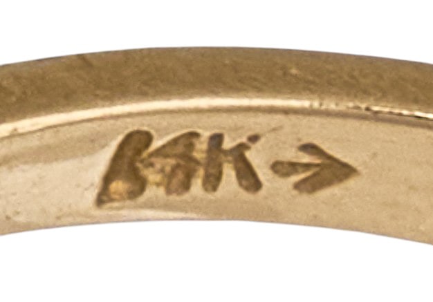 14K Diamond Ring - 4
