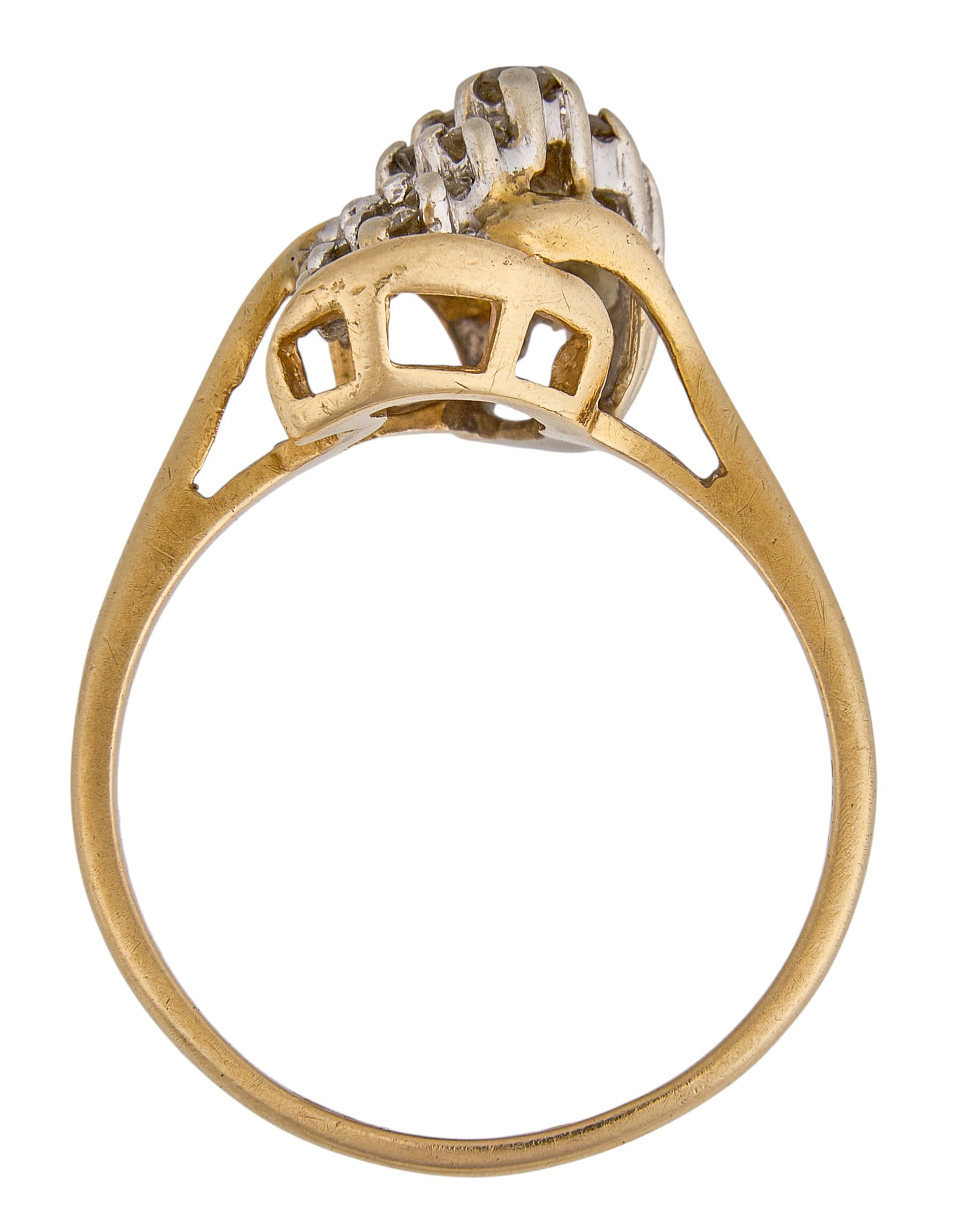 14K Diamond Ring - 5