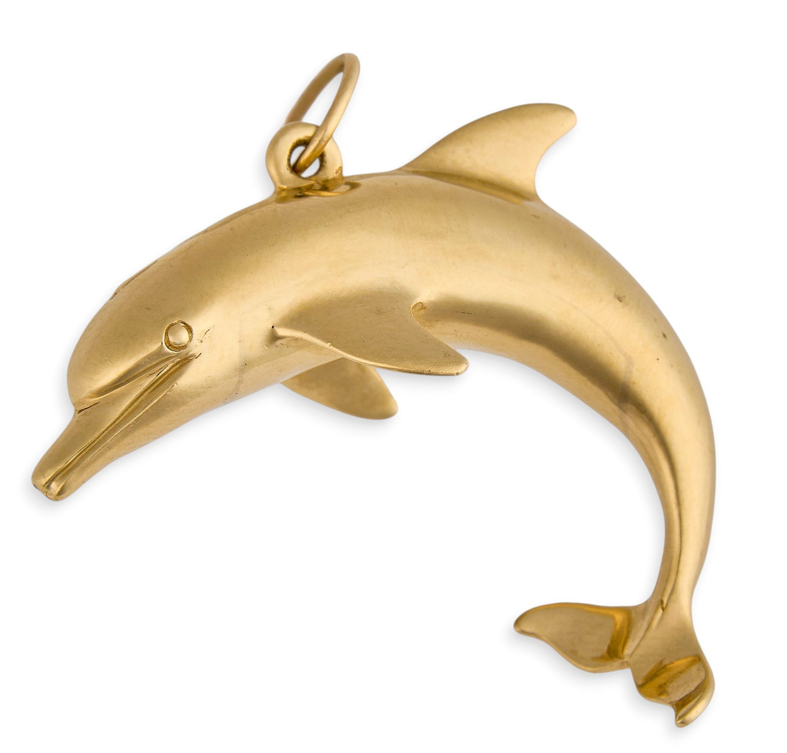 14K Dolphin Pendant (1 of 4)