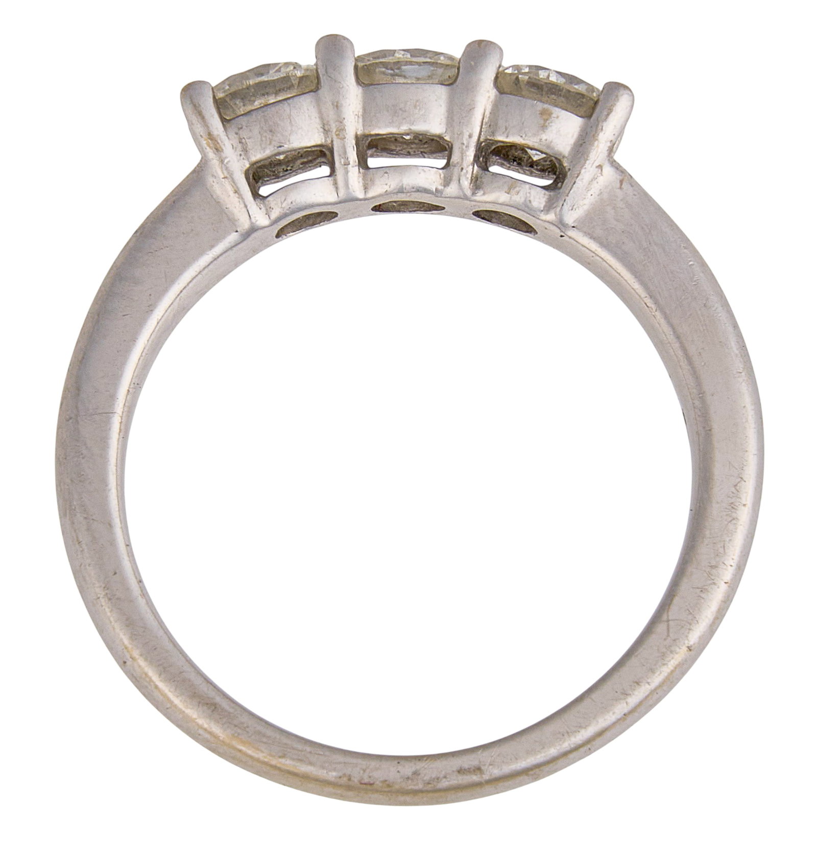 14K Past Present Future Ring - 3