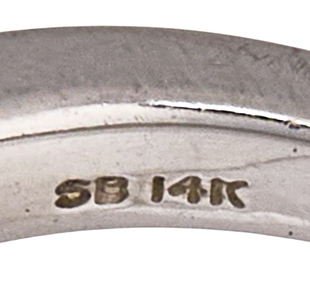 14K Past Present Future Ring - 4