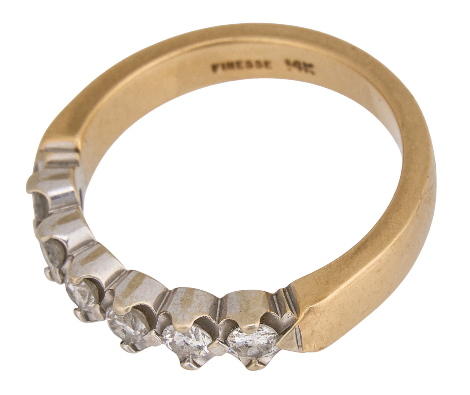 14K/Platinum Diamond Ring - 3