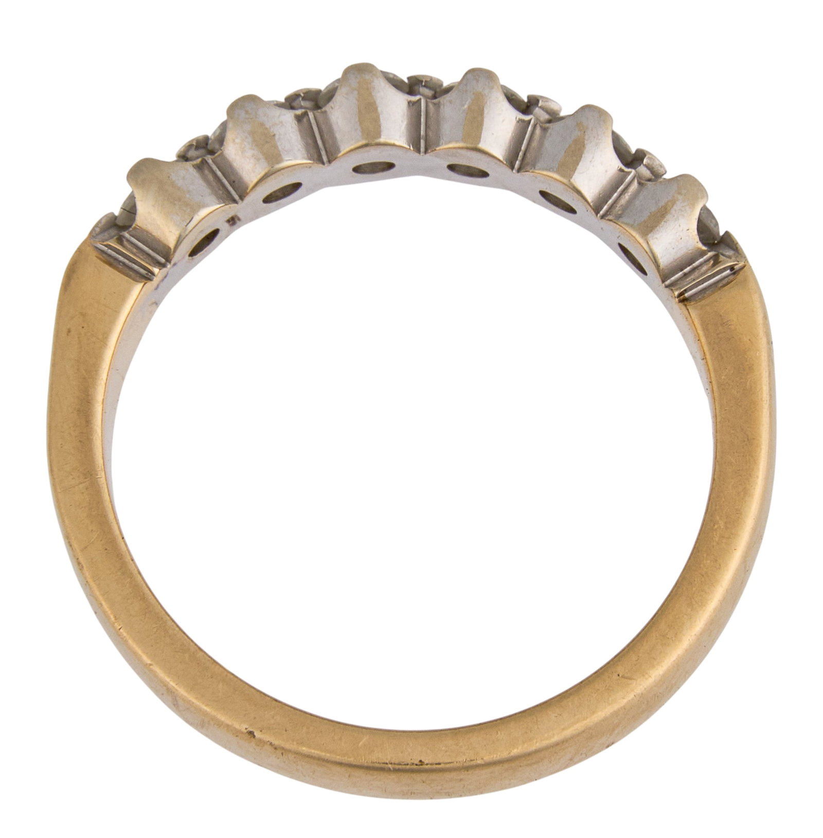 14K/Platinum Diamond Ring - 4
