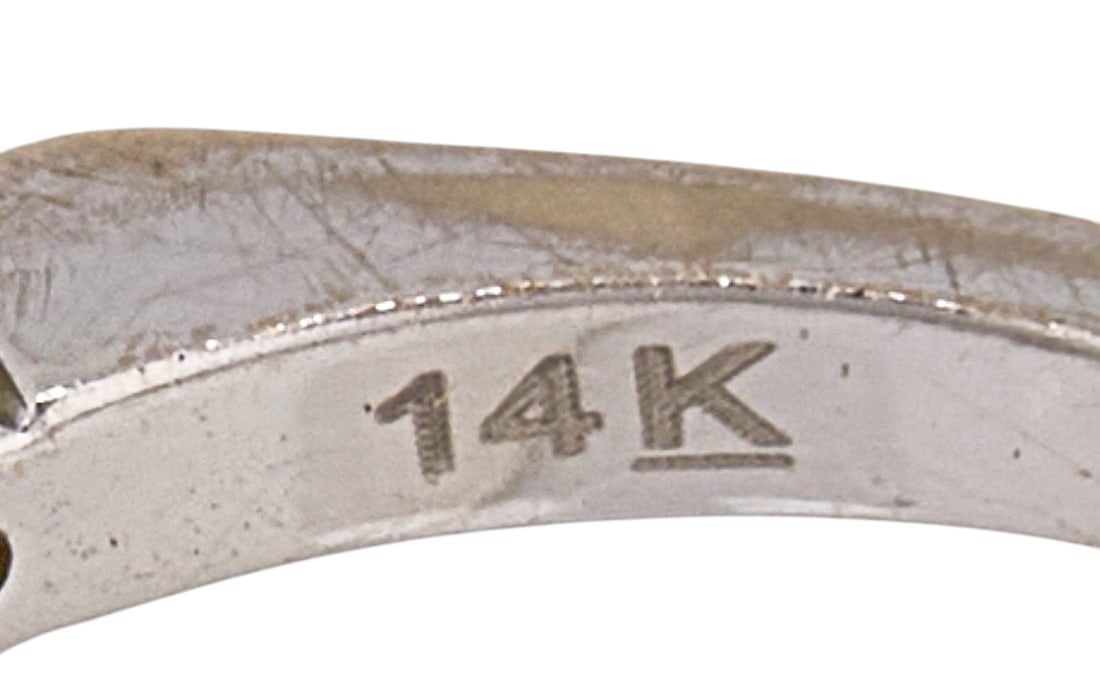 14K Diamond Ring - 5