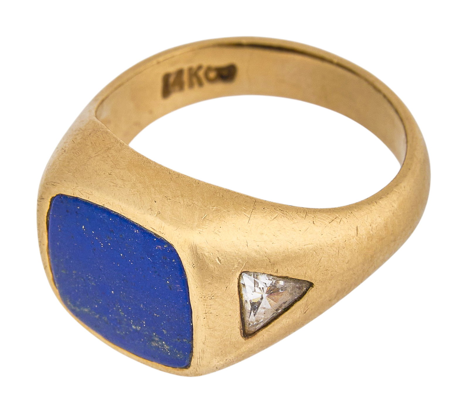 14K Lapis Ring - 2