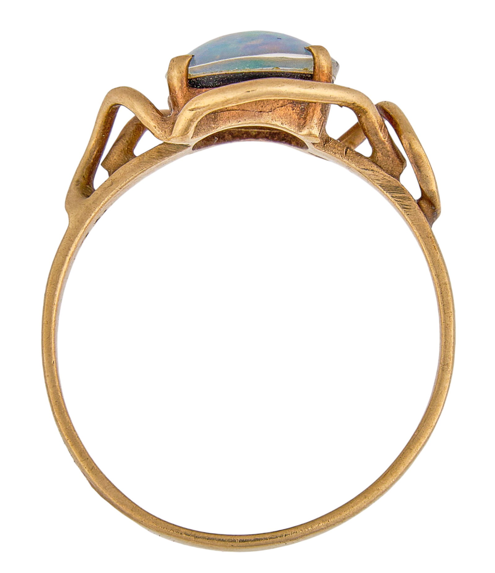 Antique 9K Opal Ring - 3