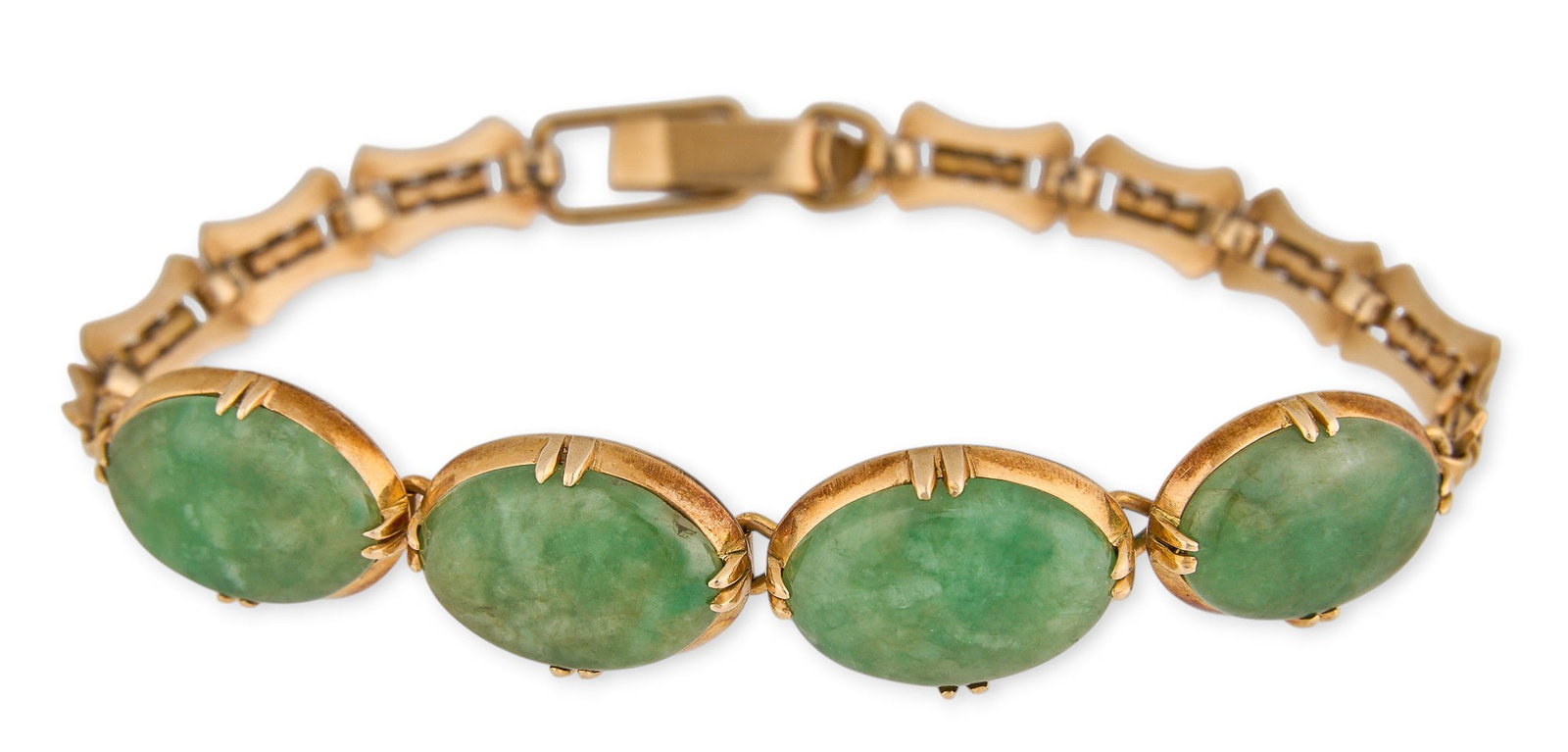 14K Jade Bracelet (1 of 5)