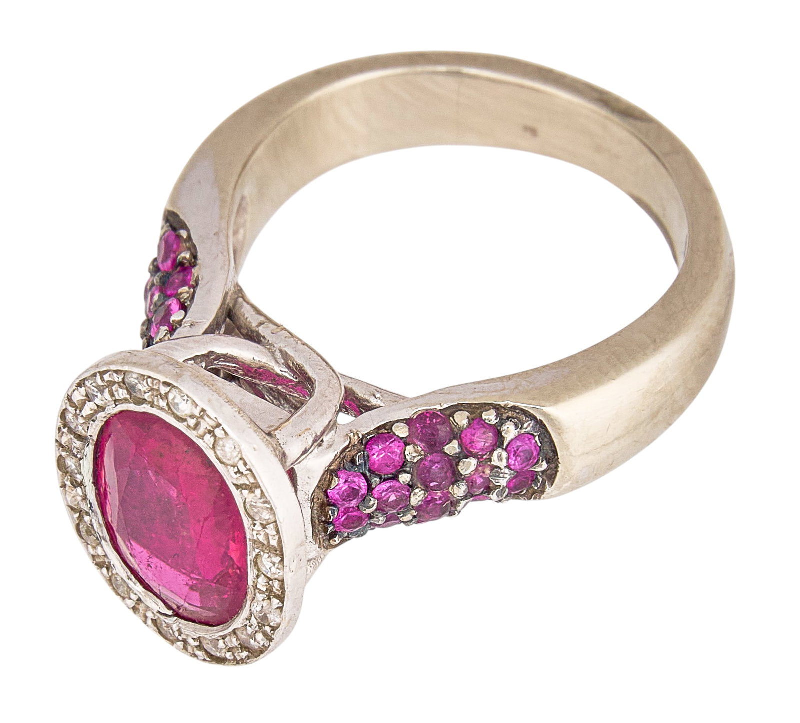 14K Ruby & Diamond Ring - 3