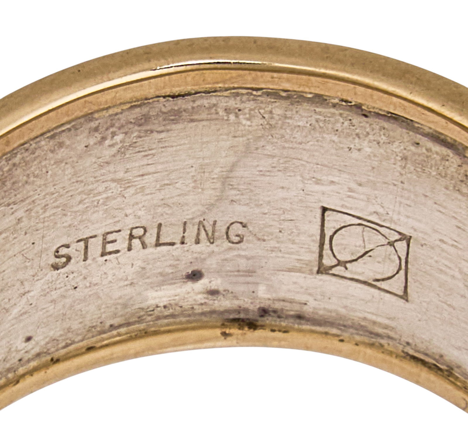 Sterling/14K Garnet Ring - 5