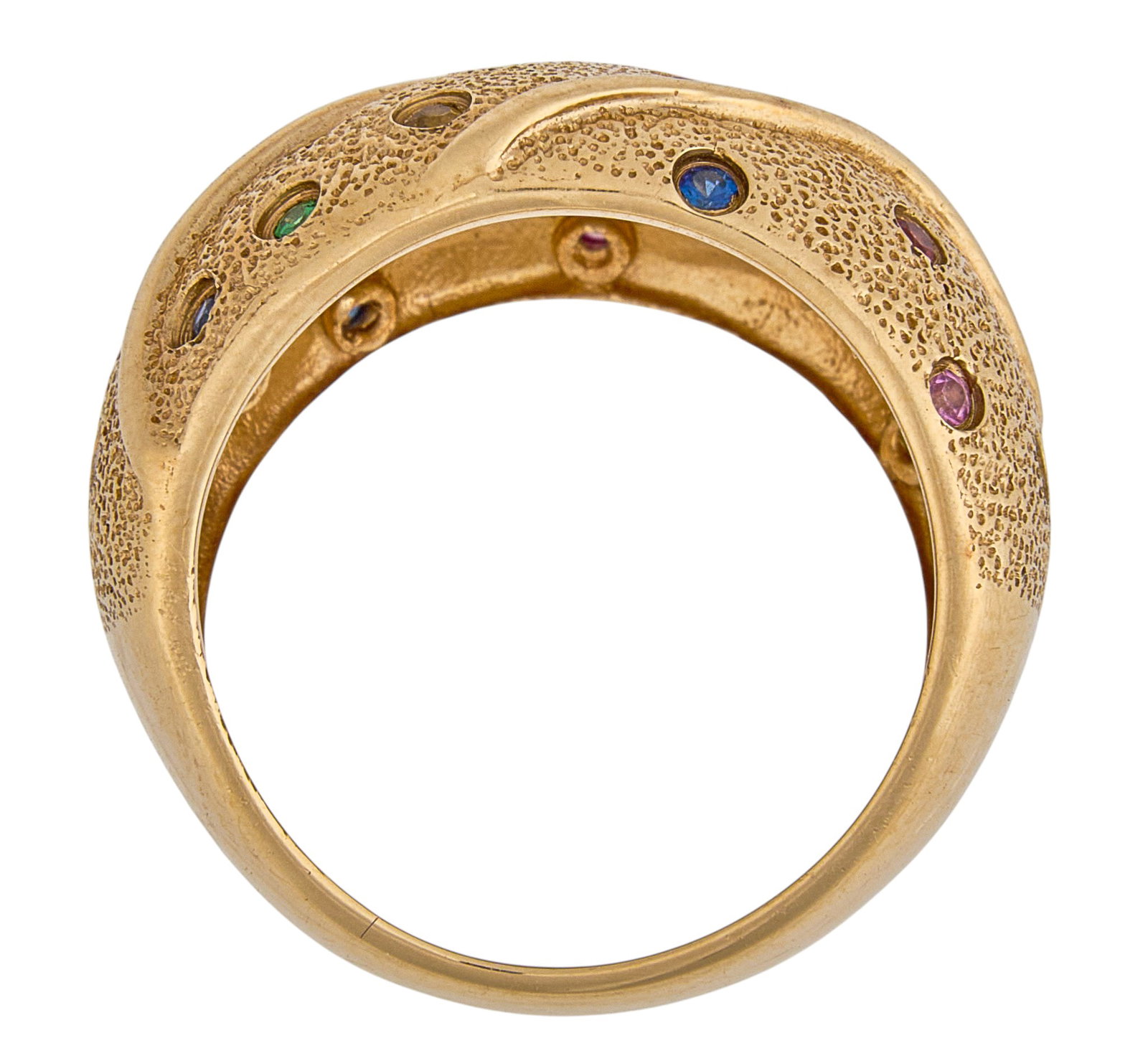 14K Multi-Stone Ring - 3