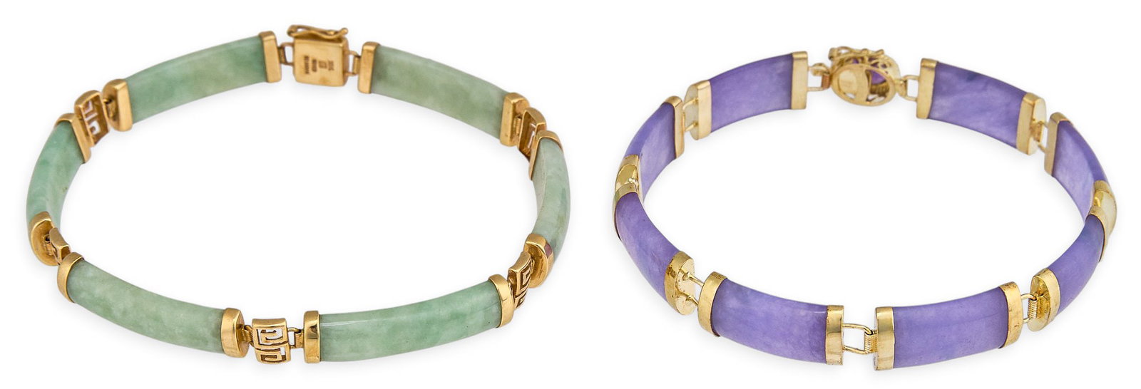 (2) Jade Bracelets