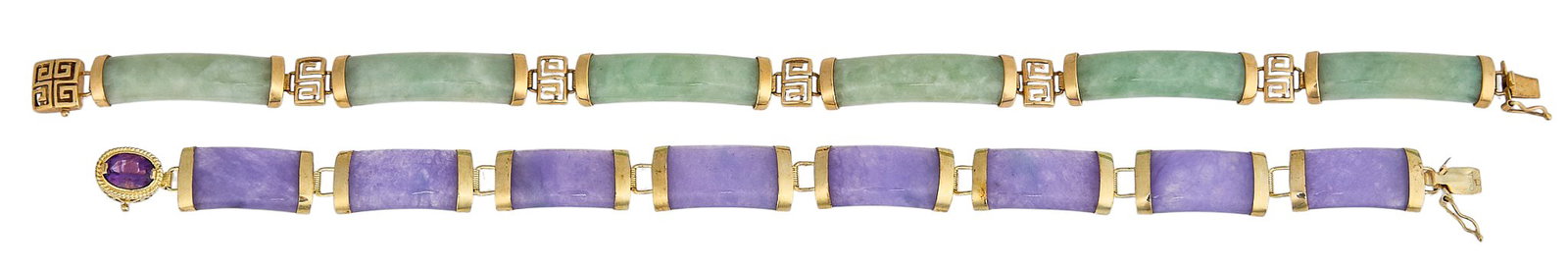 (2) Jade Bracelets - 3