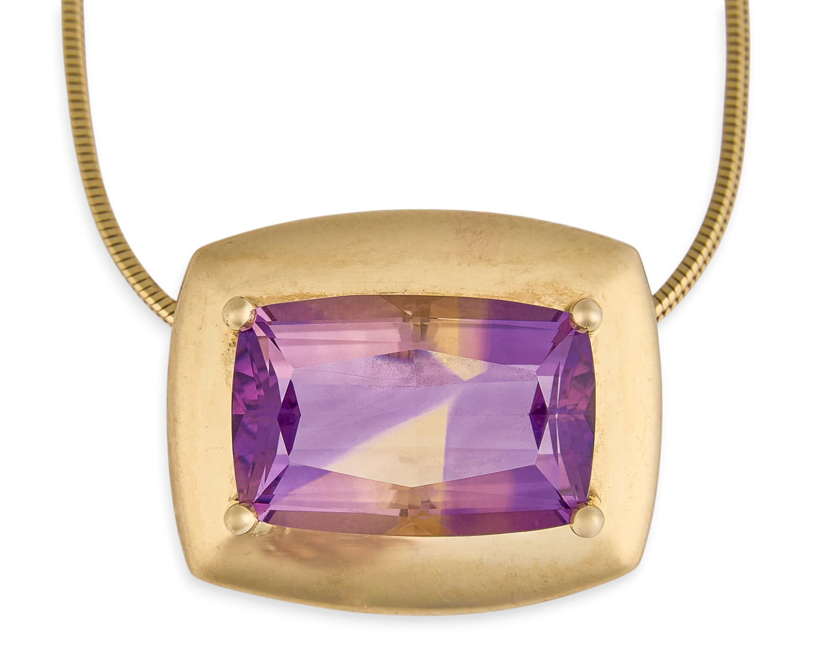14K Amethyst Pendant Necklace (1 of 4)