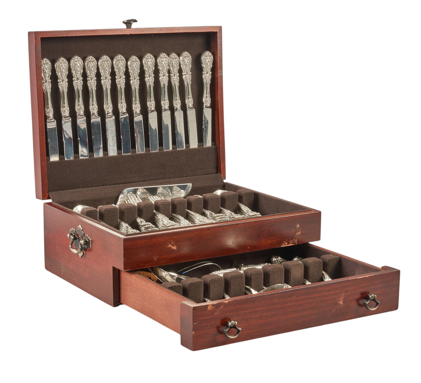 "Francis I" By Reed and Barton 93 pc Lunch Flatware Set (1 of 5)