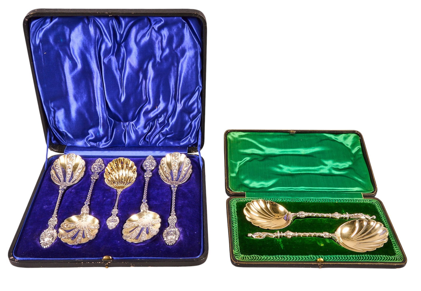 (2) Cases of British Sterling Silver Serving Pieces (1 of 7)