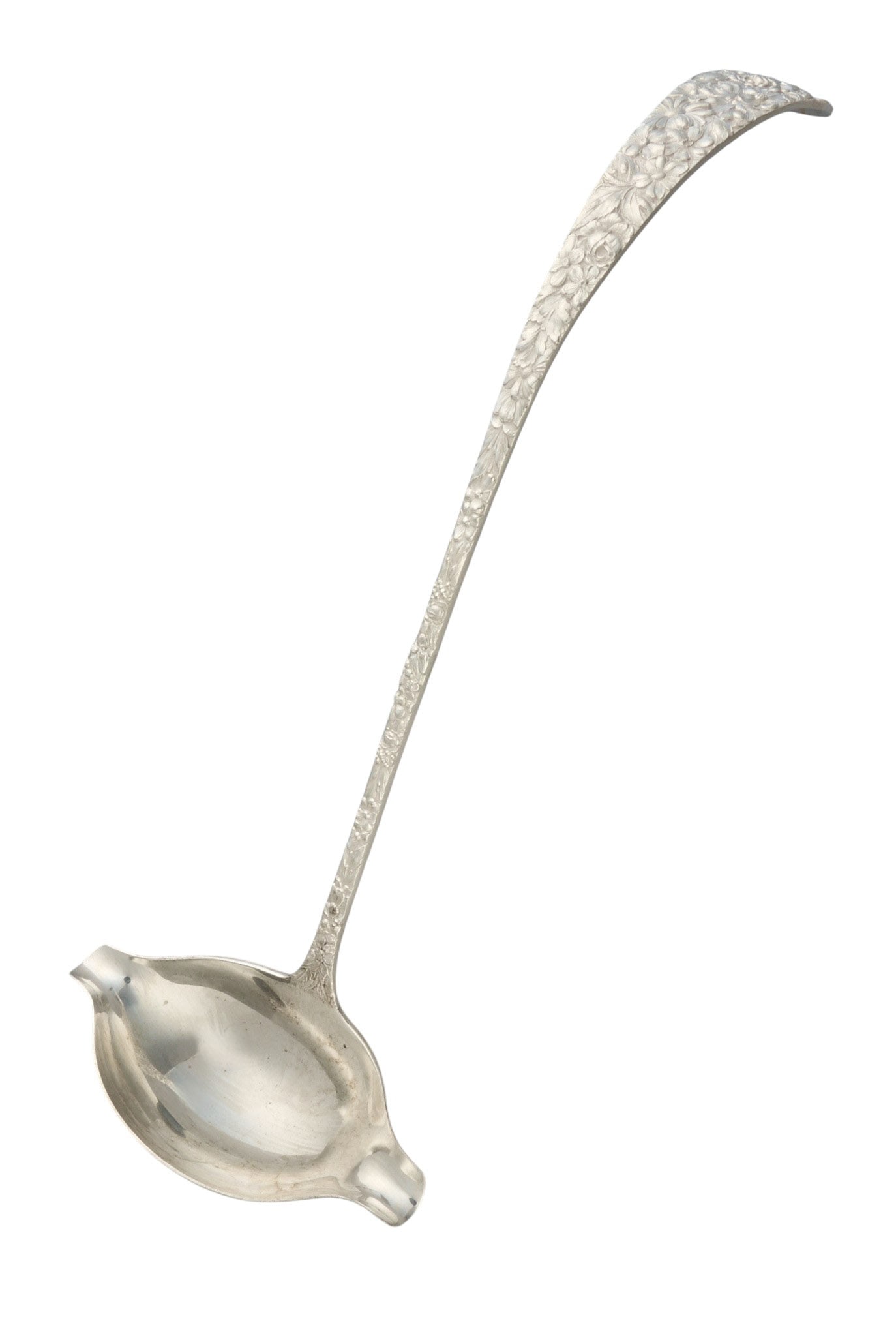 Large Sterling Silver Repousse Ladle (1 of 4)