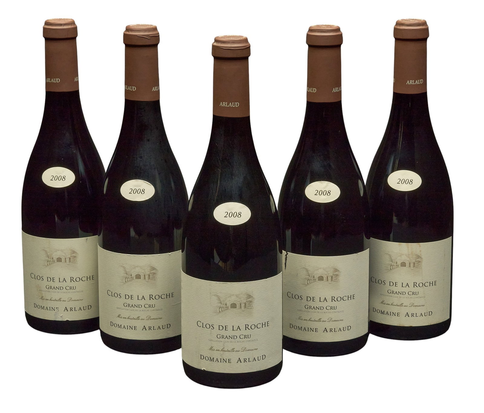 (5) 2008 Arlaud Clos de la Roche Grand Cru (1 of 2)