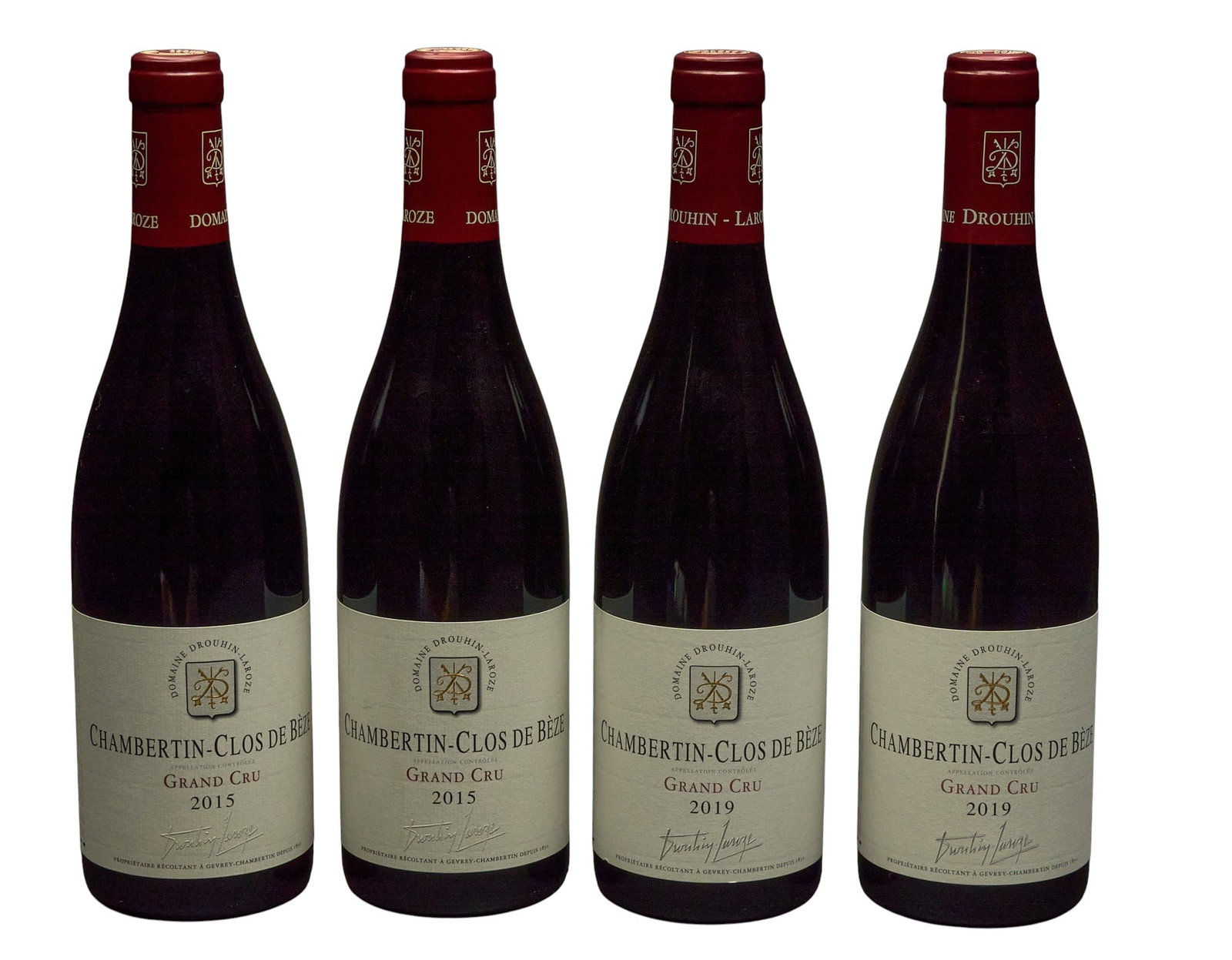 (4) Domaine Drouhin-Laroze Various Years Chambertin-Clos de Beze (1 of 2)