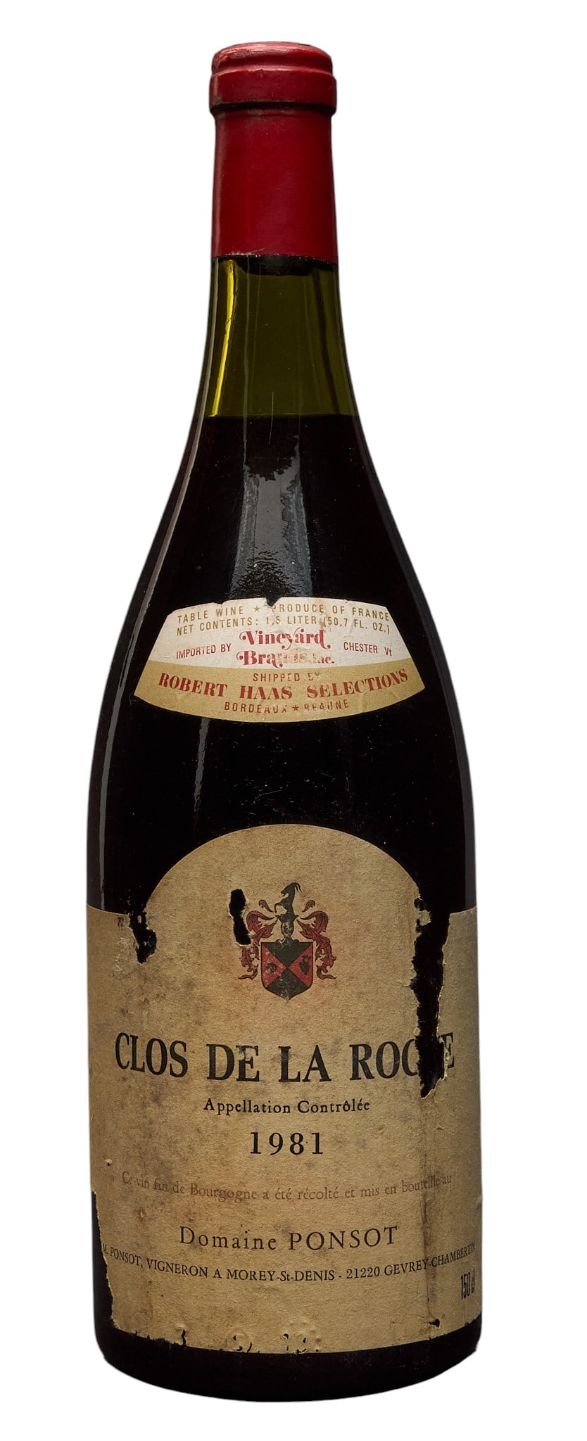 (1) 1981 Domaine Ponsot Clos de la Roche (1 of 3)
