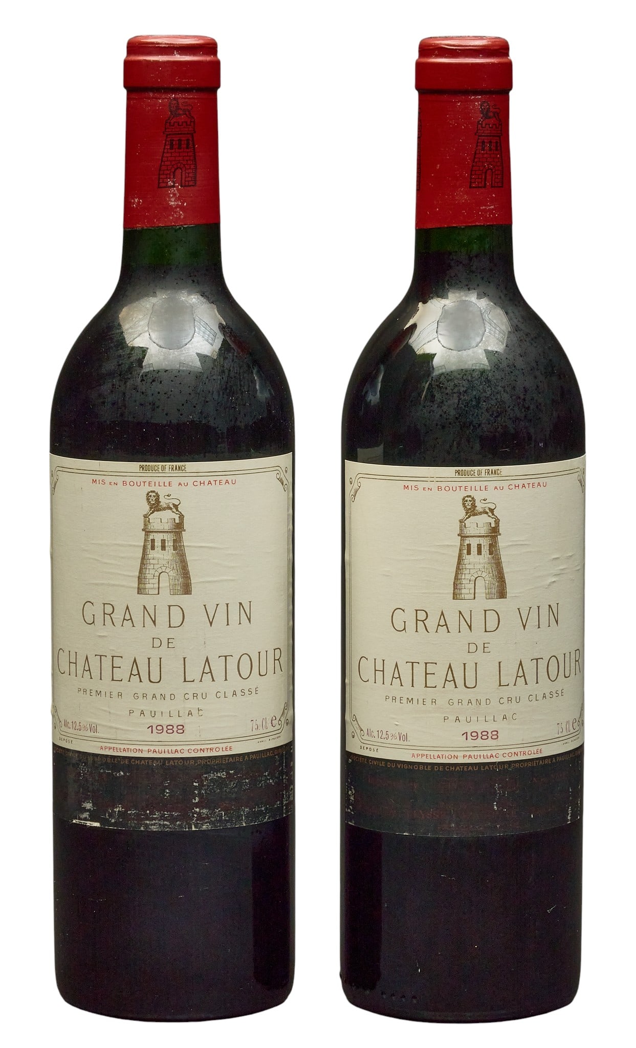 (2) 1988 Chateau Latour Pauillac (1 of 3)