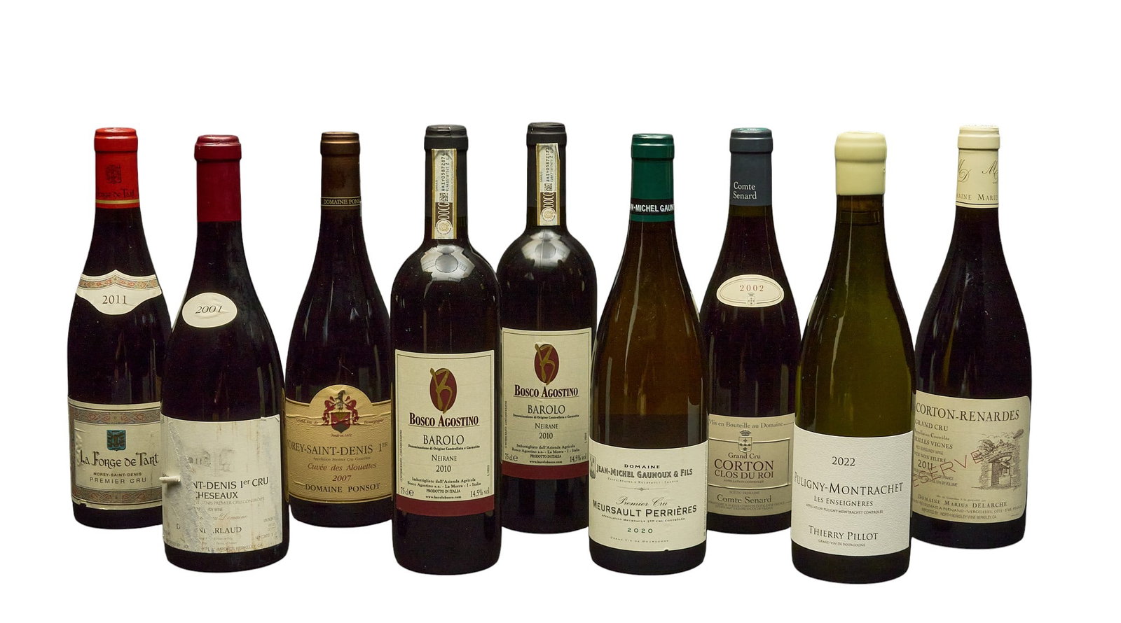 (9) Wines, Various Makers & Years (1 of 2)