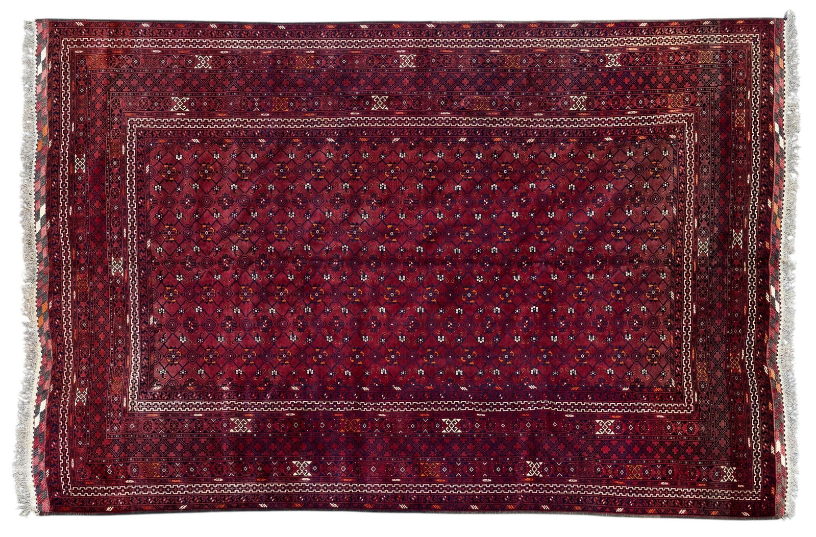 Hand-Knotted Rug, 9 ft. 8 in. x 6 ft. 3 in.: Hand-knotted rug 9 ft. 8 in. x 6 ft. 3 in. Provenance: Property from a home in Houston, Texas
