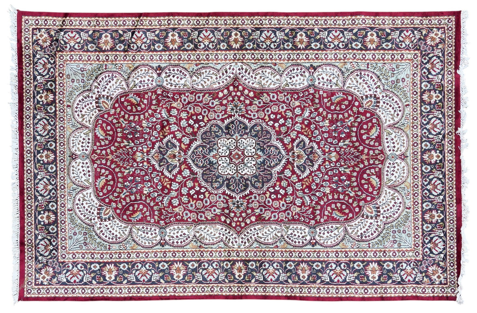 Hand-Knotted Tabriz-Style Rug, 9 ft. 4 in. x 6 ft. (1 of 3)