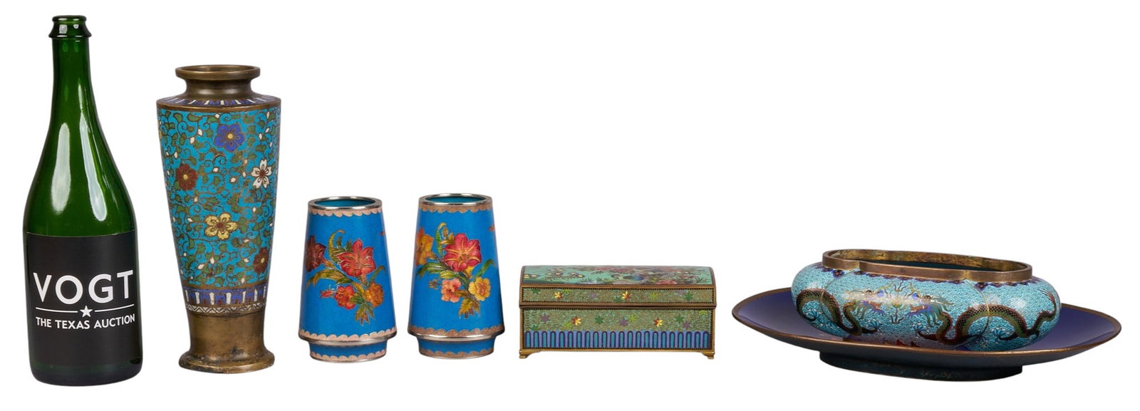 (6) Cloisonne Objects - 2