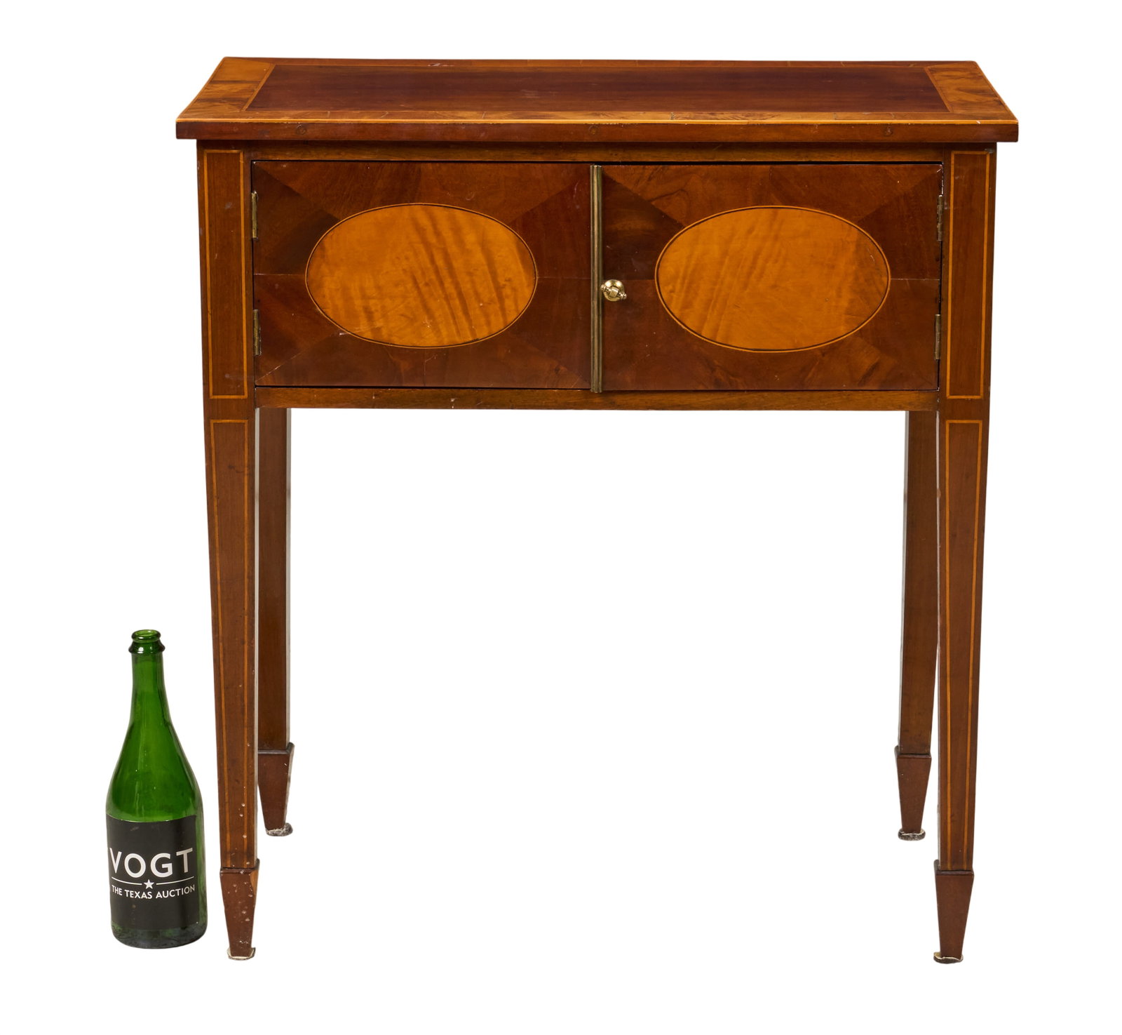 Small Inlaid Side Table - 2