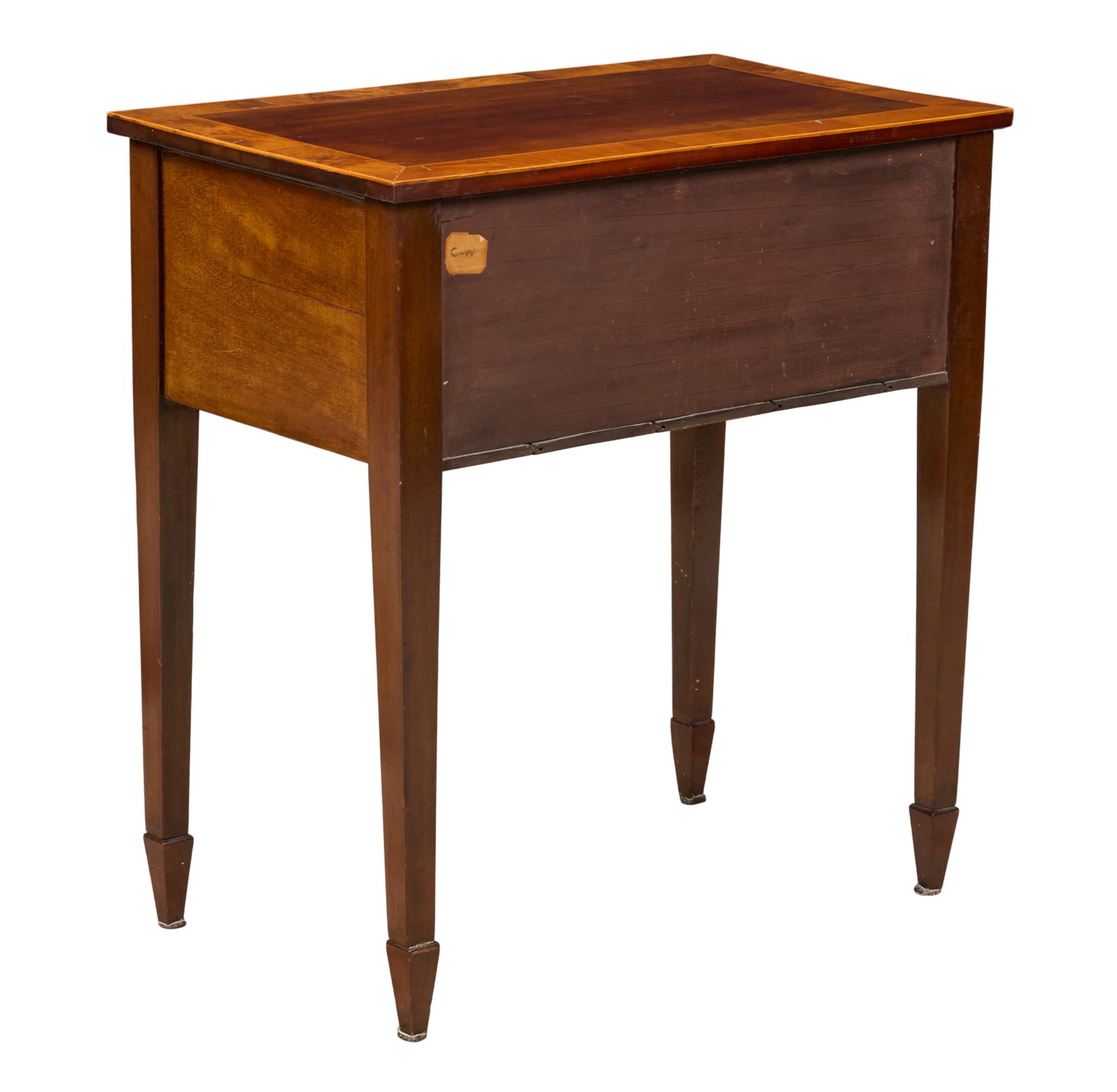Small Inlaid Side Table - 4